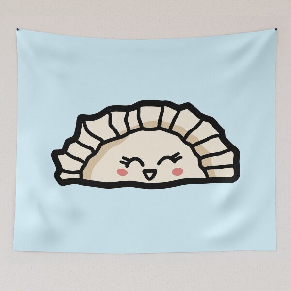 Item preview, Smily Pierogi Kawaii Dumpling designed and sold by Chigurena.
