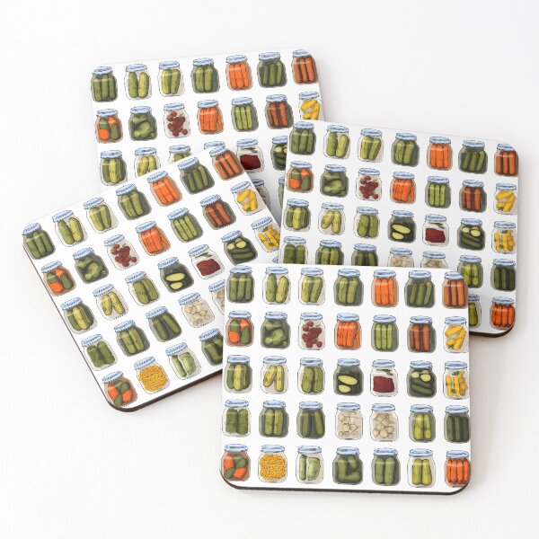 Item preview, Pickles & Vegetables Assortment - Colorful Culinary Art designed and sold by Pobru.