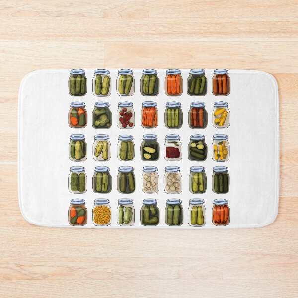 Item preview, Pickles & Vegetables Assortment - Colorful Culinary Art designed and sold by Pobru.