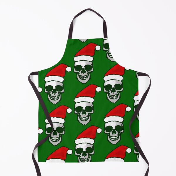 Item preview, gothmas ugly christmas skull santa designed and sold by Gossip Rag.