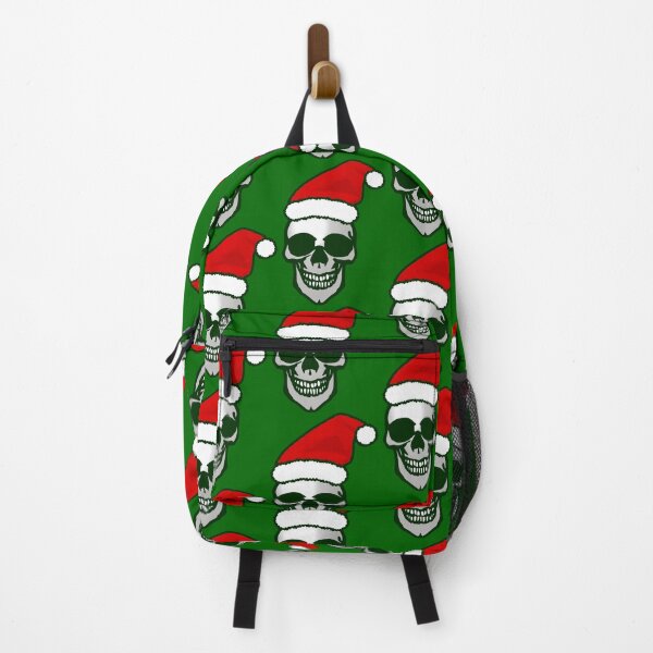 Item preview, gothmas ugly christmas skull santa designed and sold by Gossip Rag.