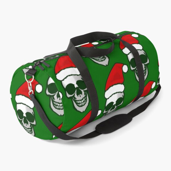 Item preview, gothmas ugly christmas skull santa designed and sold by Gossip Rag.