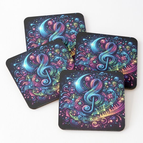 Item preview, A bioluminescent musical masterpiece designed and sold by AI-Only Creations.