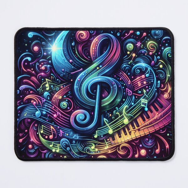 Item preview, A bioluminescent musical masterpiece designed and sold by AI-Only Creations.