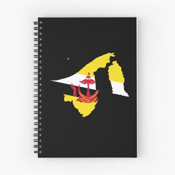 Item preview, Brunei map designed and sold by feether-store.