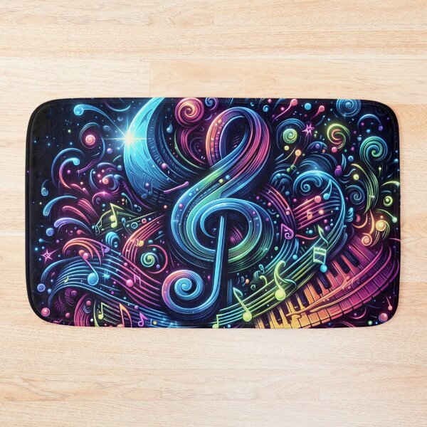 Item preview, A bioluminescent musical masterpiece designed and sold by AI-Only Creations.