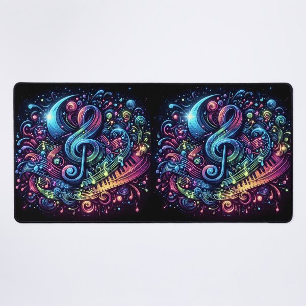 Item preview, A bioluminescent musical masterpiece designed and sold by AI-Only Creations.