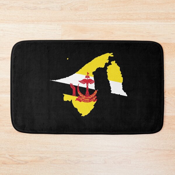 Item preview, Brunei map designed and sold by feether-store.