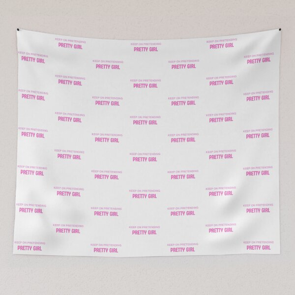 Item preview, keep on pretending pretty girl designed and sold by hannahsshop.