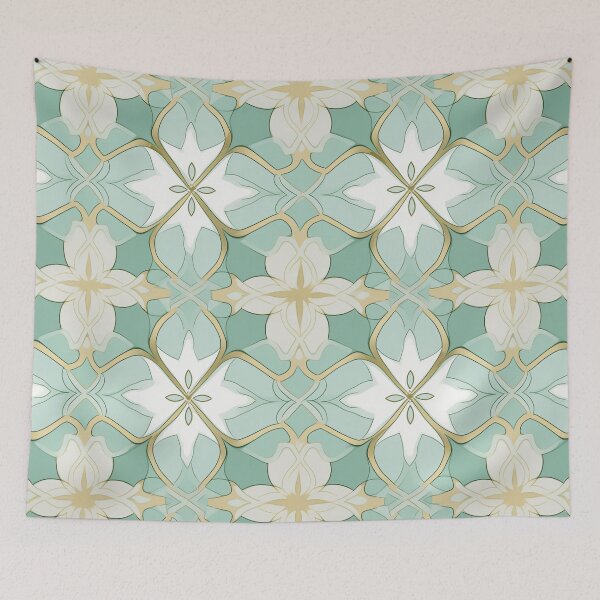 Item preview, Moroccan Tile Pattern designed and sold by SideSignal.