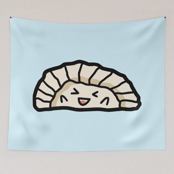 Item preview, Excited Pierogi Kawaii Dumpling designed and sold by Chigurena.
