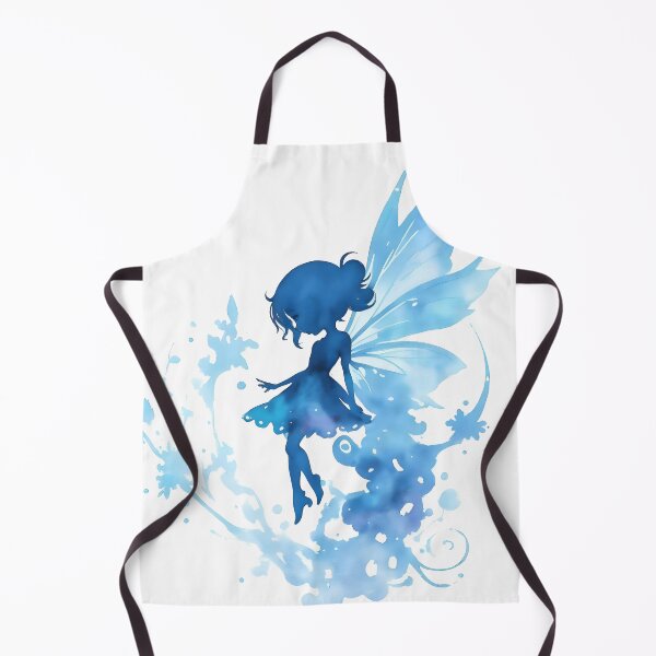 Item preview, Elegant Water Color Blue Fairy Painting designed and sold by PlanetMarker.