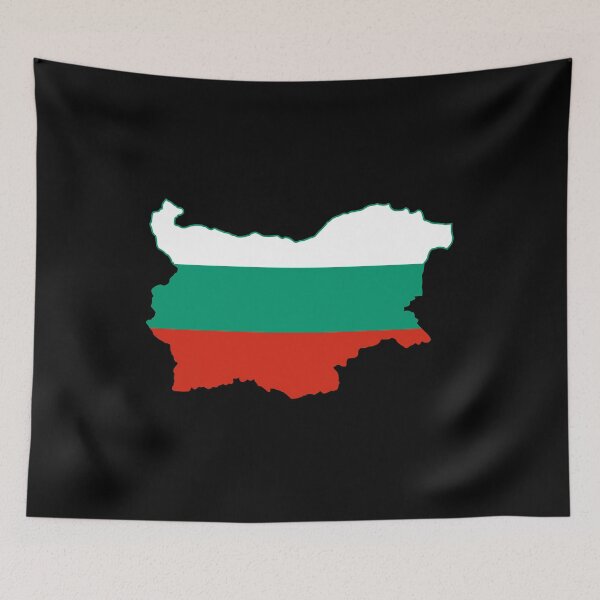 Item preview, Bulgaria Map designed and sold by feether-store.