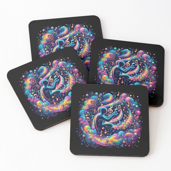 Item preview, A bioluminescent musical masterpiece designed and sold by AI-Only Creations.