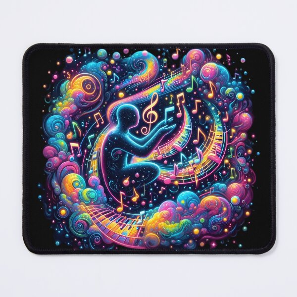 Item preview, A bioluminescent musical masterpiece designed and sold by AI-Only Creations.
