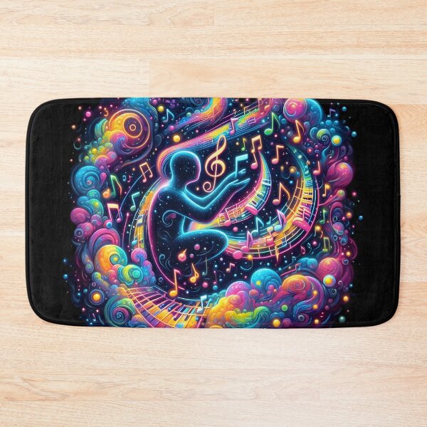 Item preview, A bioluminescent musical masterpiece designed and sold by AI-Only Creations.