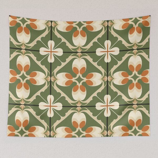 Item preview, Moroccan Tile Pattern designed and sold by SideSignal.