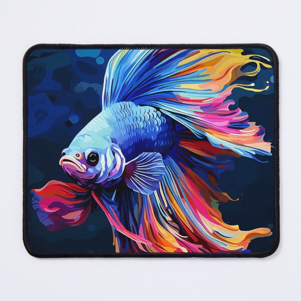 Item preview, Vibrant Siamese Fighting Fish designed and sold by OdysseyArtworks.