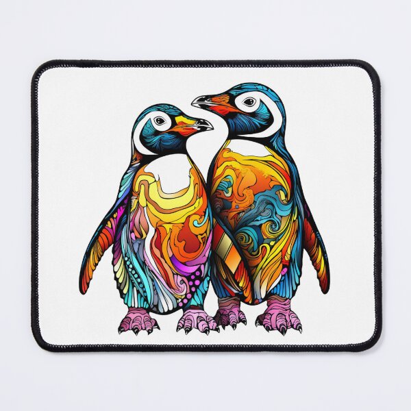 Item preview, Adorable waddling pair of penguins designed and sold by liana campbell.