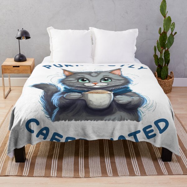 Item preview, Tabby cat holding a mug with a hairball inside the coffee designed and sold by emaotx.
