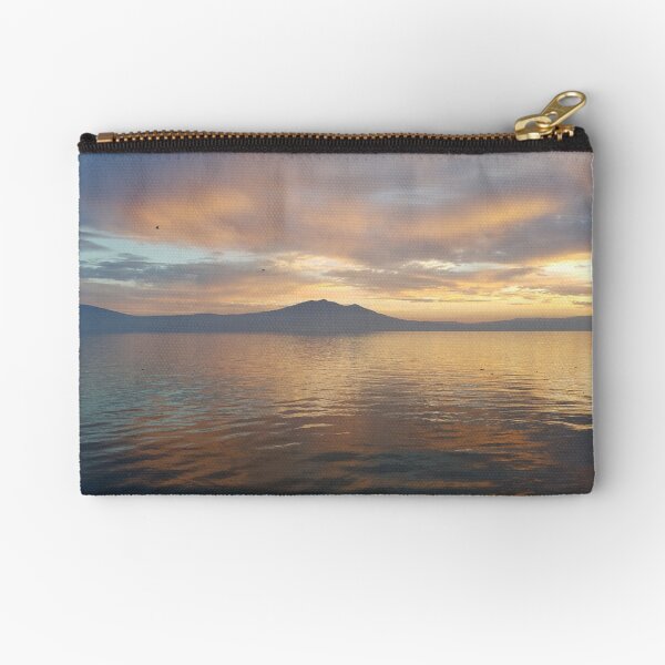 Sunset on Lake Chapala Zipper Pouch