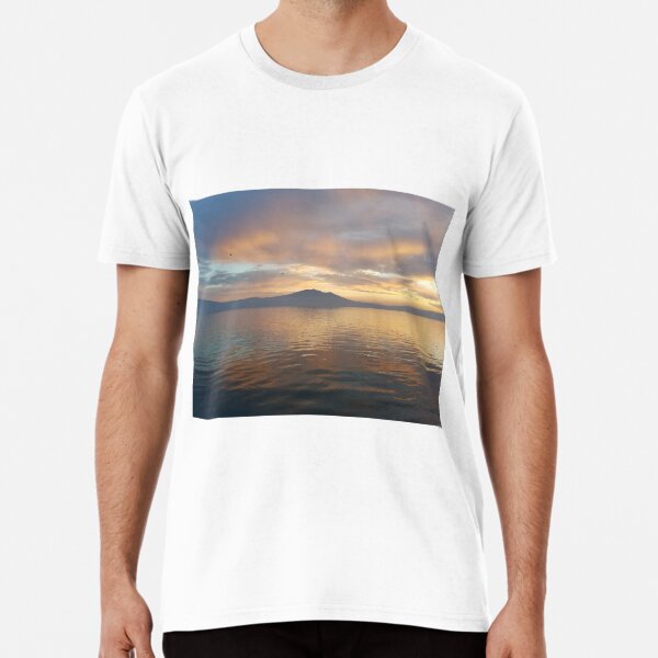 Sunset on Lake Chapala Premium T-Shirt