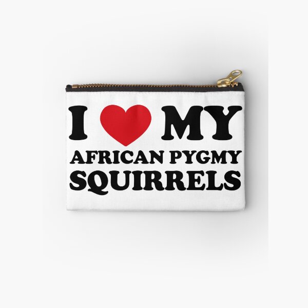 Item preview, I Love My African Pygmy Squirrels designed and sold by EmeraldeaArt.