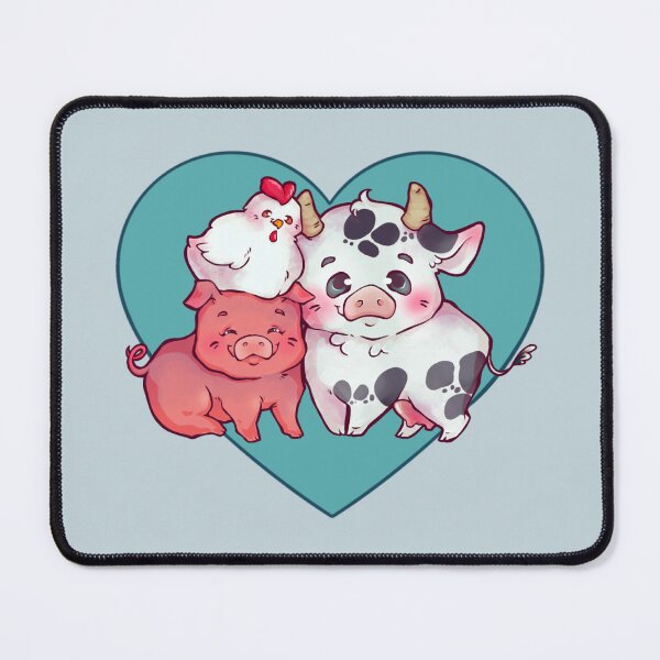Item preview, Also love for chicken, pig and cow designed and sold by Allraunde.art.