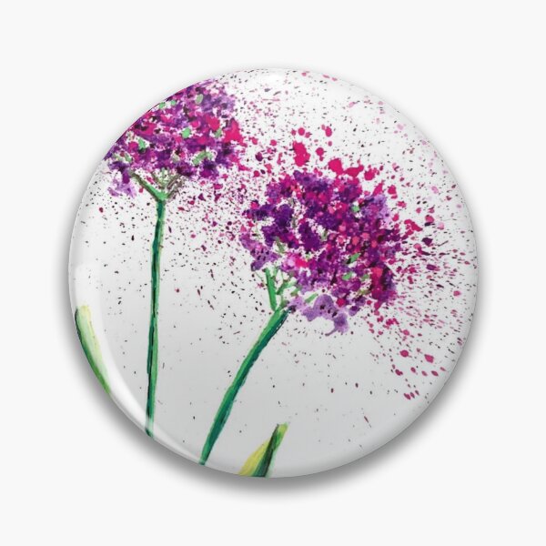 Item preview, Ornamental Onion Splatter Watercolor  designed and sold by Color Chicago.
