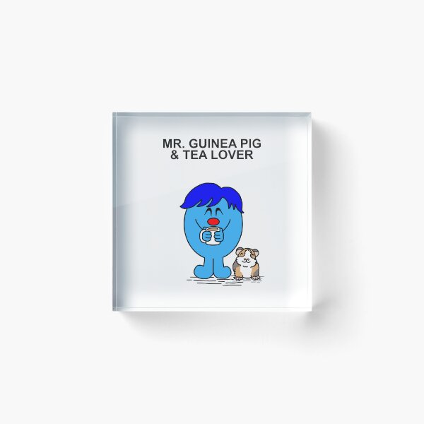 Item preview, Mr. Guinea Pig and Tea Lover designed and sold by Scat the cat.