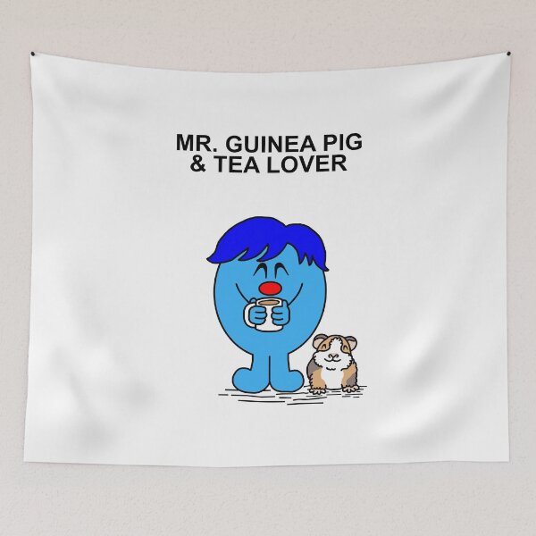 Item preview, Mr. Guinea Pig and Tea Lover designed and sold by Scat the cat.