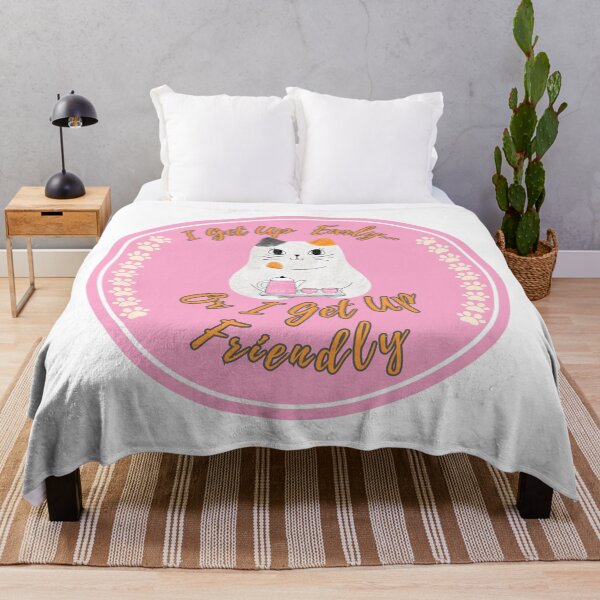 Item preview, Cat Drinking Coffee I Get Up Early Or I Get Up Friendly designed and sold by Wiss2Arts.