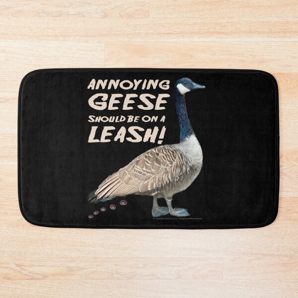Item preview, Annoying GEESE Should Be On A  LEASH! -  For Dark Backgrounds designed and sold by The Imagination Source™.
