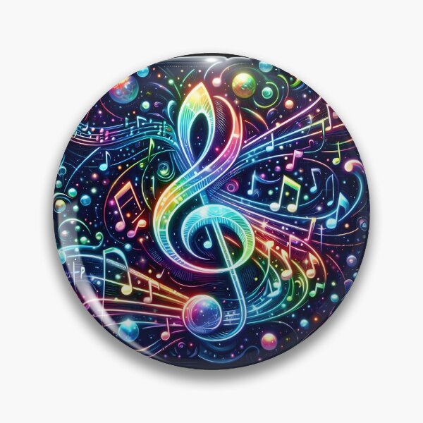 Item preview, A bioluminescent musical masterpiece designed and sold by AI-Only Creations.