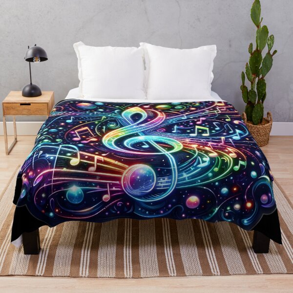 Item preview, A bioluminescent musical masterpiece designed and sold by AI-Only Creations.