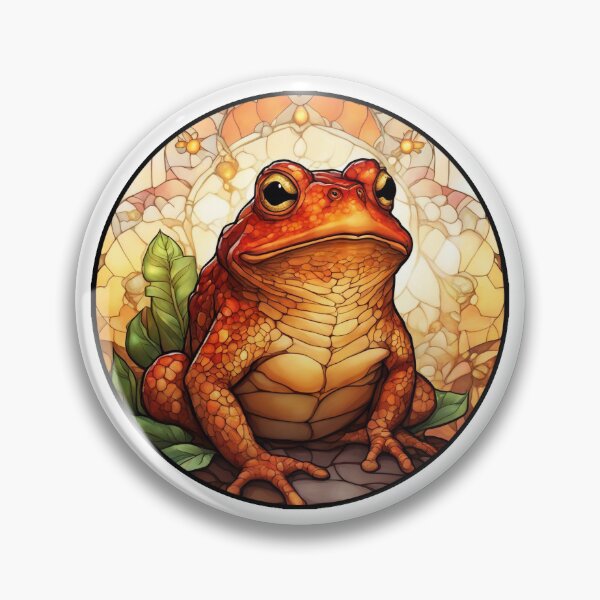 Item preview, Stained Glass Frog designed and sold by Sacred-Circle.