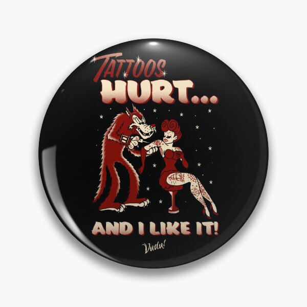 Item preview, Tattoos Hurt designed and sold by Vudu! ⚡ Studio.