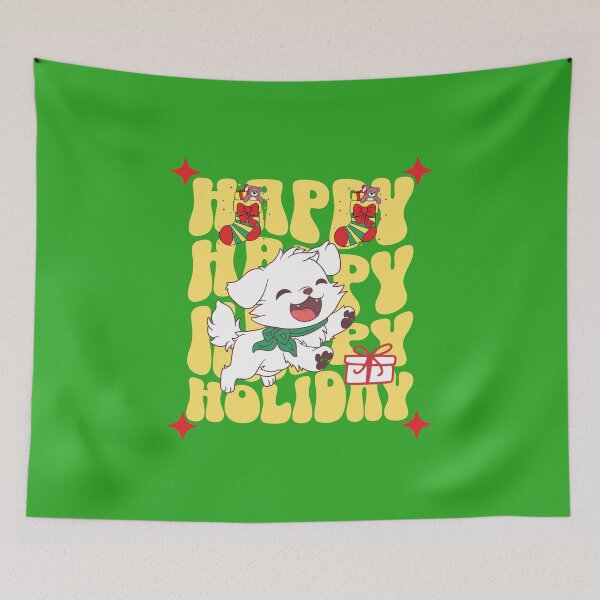 Item preview, Happy Pup Holiday designed and sold by Diane Gotti.