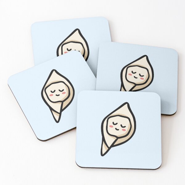 Item preview, Relaxed Wonton Kawaii Dumpling designed and sold by Chigurena.