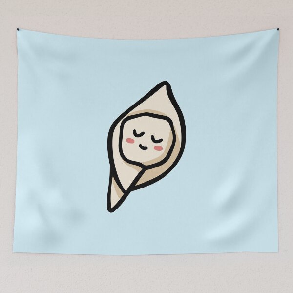 Item preview, Relaxed Wonton Kawaii Dumpling designed and sold by Chigurena.