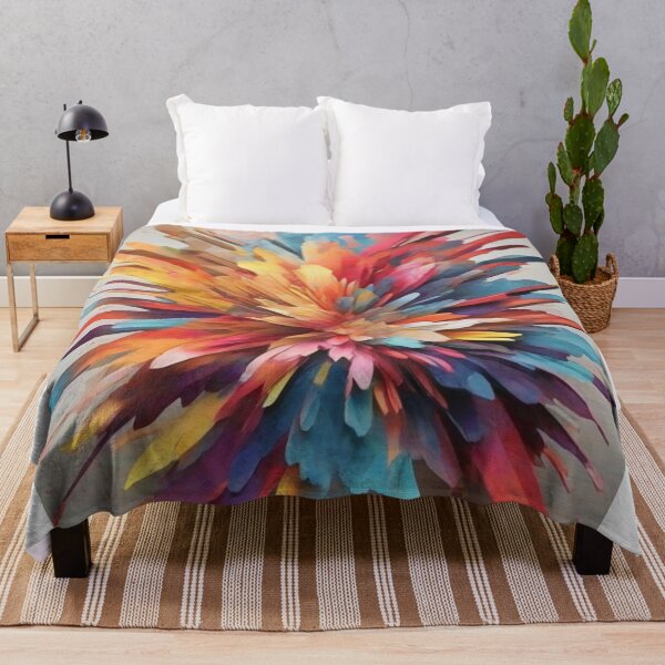 Item preview, Bright colourful watercolours explosion design designed and sold by BCD BRANDS.