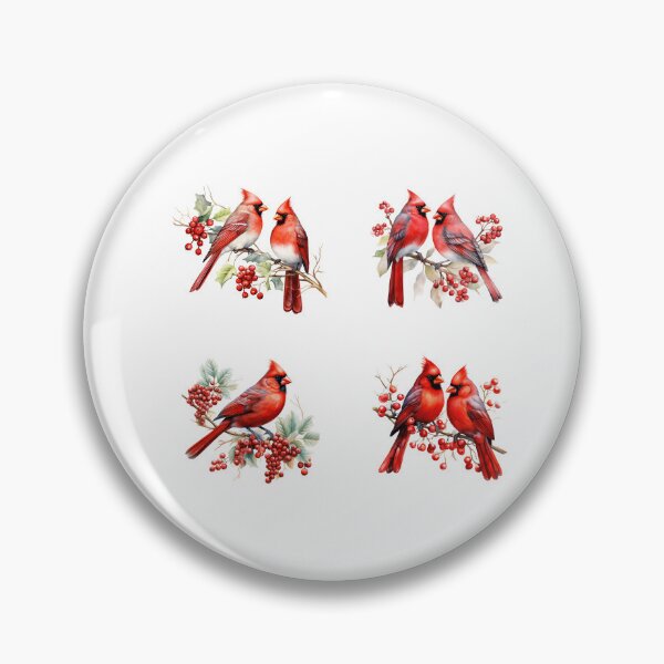 Item preview, Watercolor Red Cardinals designed and sold by TheAnimalZ00.