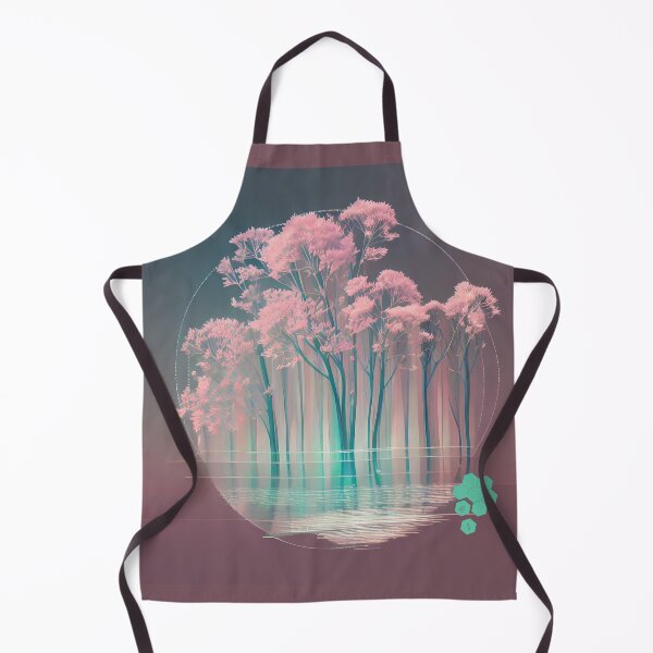 Item preview, Enchanted Grove: Blue Trunks, Pink Leaves designed and sold by AwakenedAlchemy9.