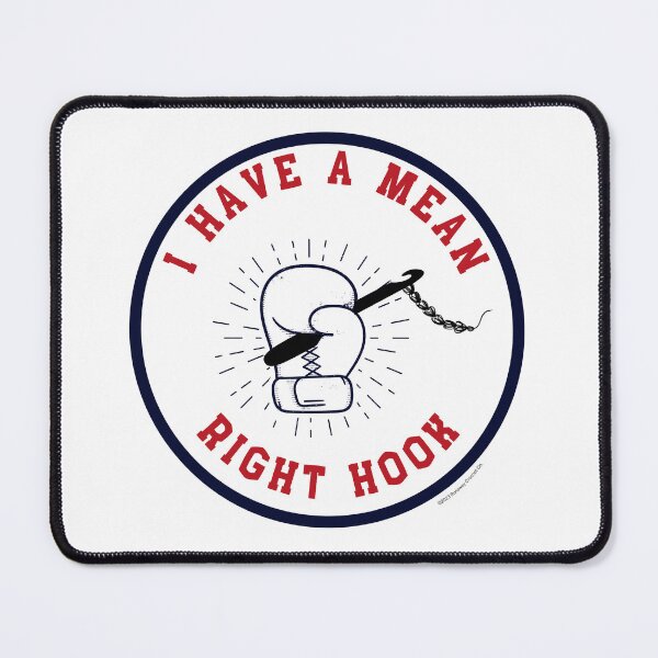 Item preview, CROCHET: MEAN RIGHT HOOK designed and sold by runawaycrochet.
