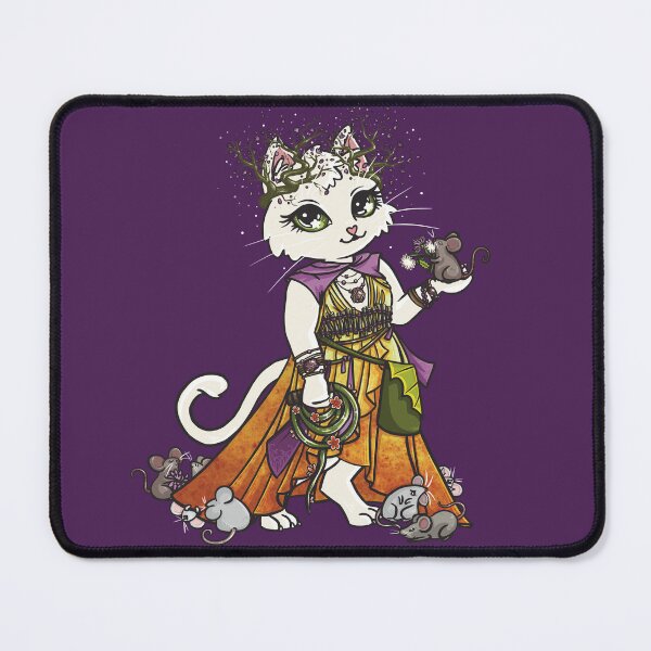 Item preview, Druid Cat and Mice Minions designed and sold by labrattish.