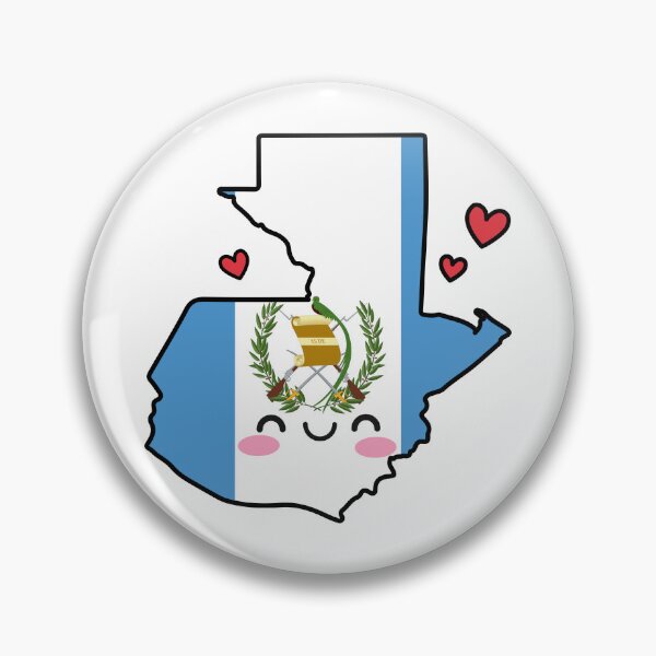 Item preview, Guatemala Flag Map Smile with Love designed and sold by pixelsparkzone.