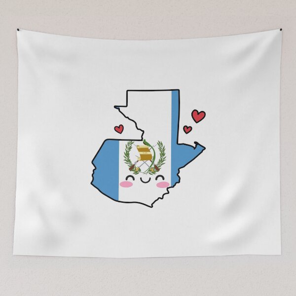 Item preview, Guatemala Flag Map Smile with Love designed and sold by pixelsparkzone.