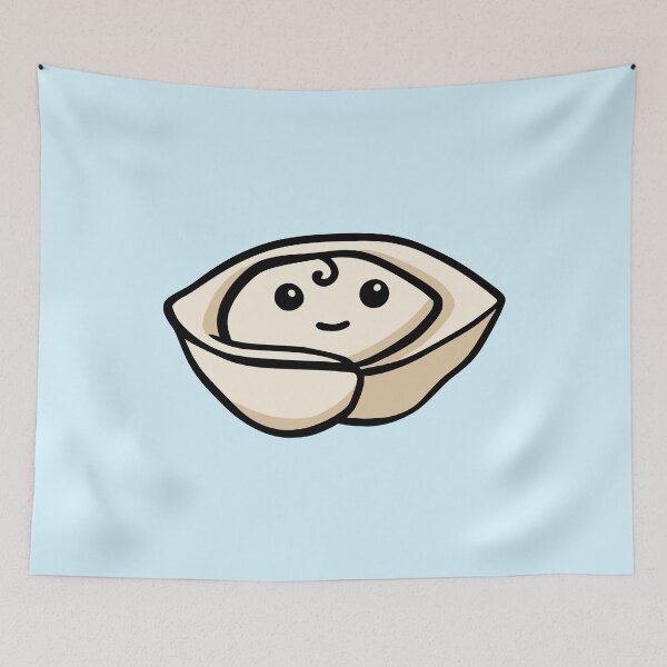 Item preview, Baby Wonton Kawaii Dumpling designed and sold by Chigurena.