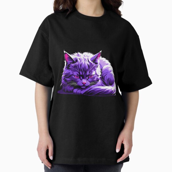 Vista previa del artículo con la obra «gatito relajado», diseñado y vendido por Catophile.
