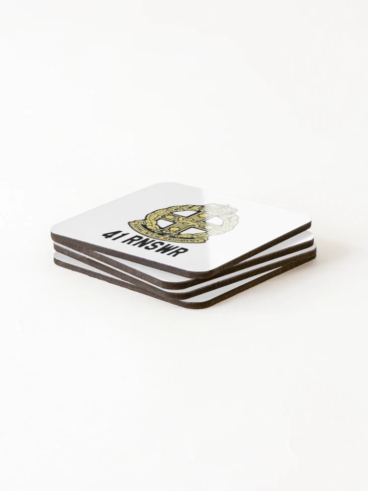 Thumbnail 4 of 5, Coasters (Set of 4), 41 RNSWR designed and sold by RENAGADE4LYF.